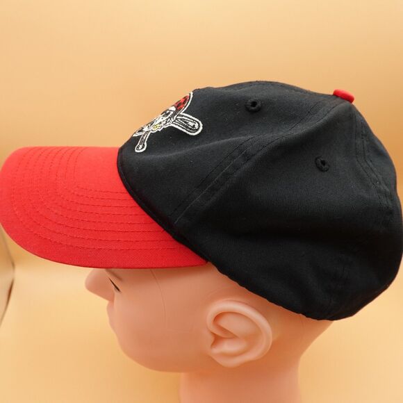 Vintage Pittsburgh Pirates Hat Cap Snap Back Jolly Roger MLB Baseball Mens 90s - Picture 3 of 9